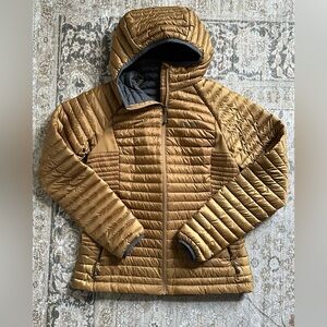 Eddie Bauer First Ascent Microtherm Down Hooded Jacket